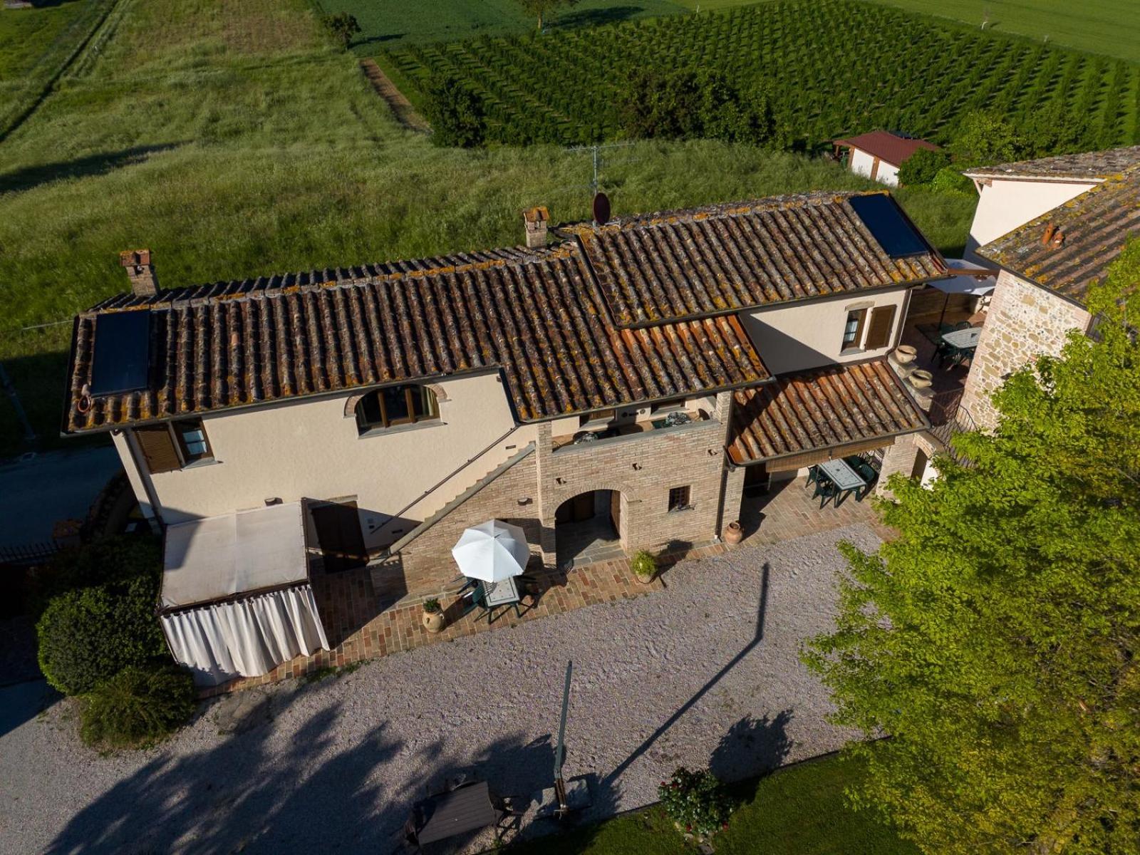Podere Casenove Citerna Exterior foto